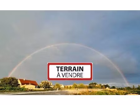 terrain constructible viabilisé à vendre