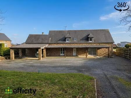 vente longère et corps de ferme à saint-jean-sur-mayenne (53240) : à vendre / 169m² saint-