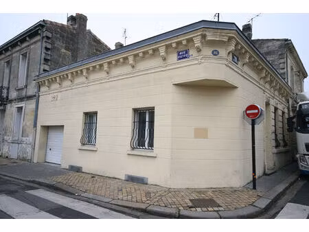 maison pierres  avec garage mais sans jardin à bordeaux sacré-coeur