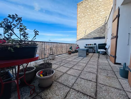 superbe 3 p avec terrasse le pré saint gervais / centre vill