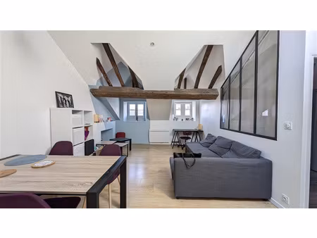 maréchal joffre - charmant 3 pièces en dernier étage