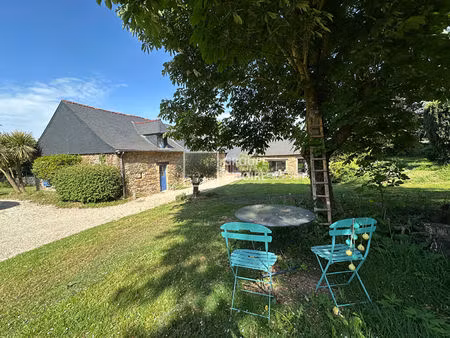 a vendre - giboire - longere renovée de 210 m² - bourgbarré - terrain de 3600 m² - exposit