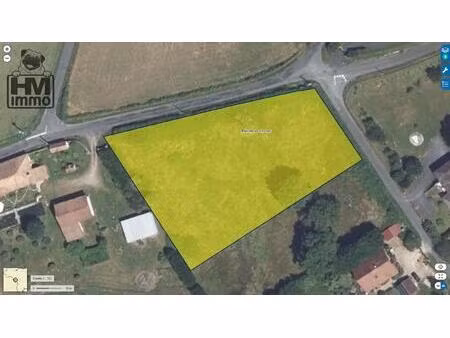 terrain de 4094 m2 au calme  sur saint-yrieix-la-perche!