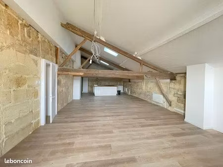 charmant t3 de 100 m² au cœur de saint-émilion  avec vue imprenable