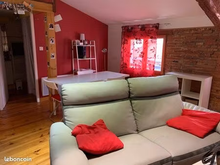 t1 bis meublé – cœur de saint-cyprien – calme et lumineux