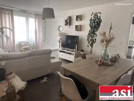 appartement 3 pièces 65 m²