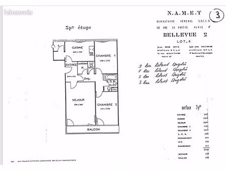 appartement t3 - nantes
