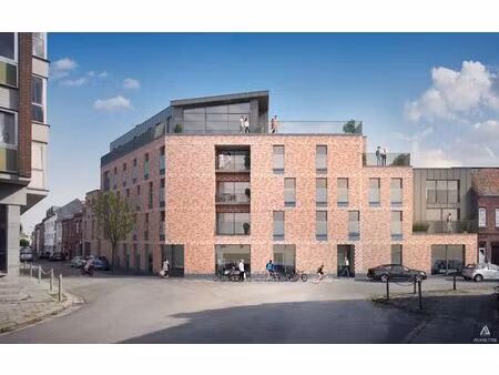 appart. neuf 2 chambres & un bureau avec terrasse  à louer