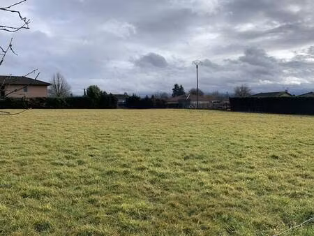 terrain constructible à vendre