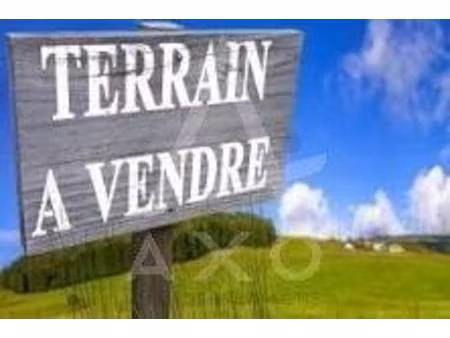 terrain constructible à vendre