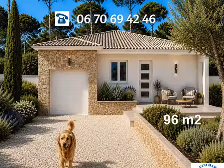 terrain avec maison neuf à vendre