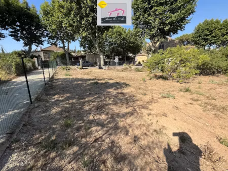 vente terrain 534 m² à montséret (11200)  66 000 €