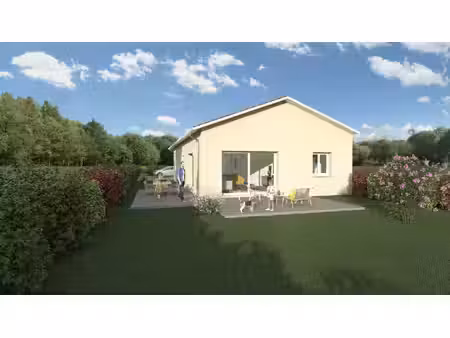 terrain avec maison neuf à vendre