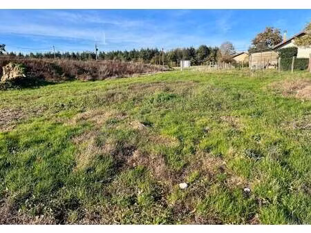 terrain constructible viabilisé à vendre