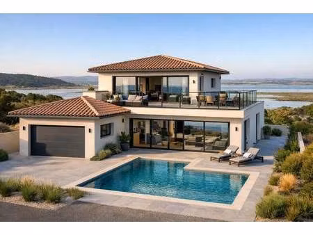 terrain avec maison neuve à vendre