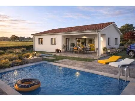 terrain avec maison neuve à vendre