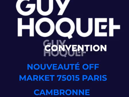 appartement 2 pièces paris 15 - cambronne