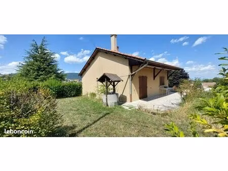 maison 69 m² avec terrain 1200 m² – pélussin (42)