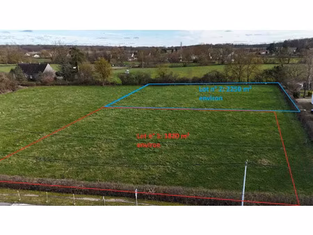 vente terrain à batir 1820 m² à la charmée (71100)  90 000 €