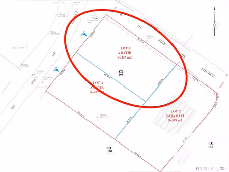 vente terrain 457 m² à la plaine des cafres (97418)  120 000 €