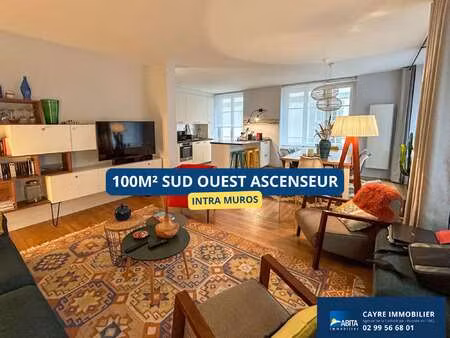 vente appartement 3 pièces à saint-malo (35400) : à vendre 3 pièces / 101m² saint-malo