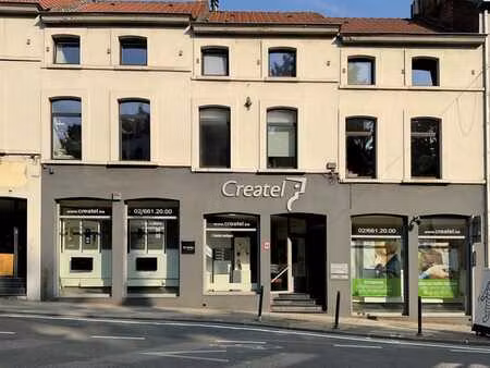superbe rez-de-chaussée commercial à uccle