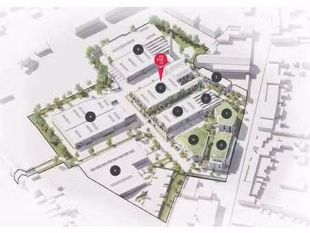 salle d'exposition/bureau d'environ 340 m² dans le projet wa