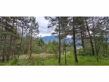 vente terrain 1742 m² à embrun (05200)  320 000 €