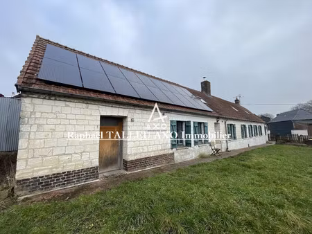 vente fermette bienvillers au bois  156m² 6 pièces 209 000€ avec garage