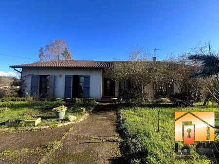 vente maison 5 pièces  sous-sol  patio et grange - 47240 cas