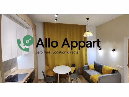 location meublée appartement 2 pièces 46 m² à lyon 7ème (69007)  660 €