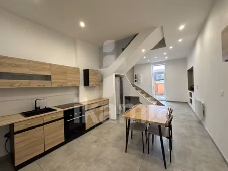 magnifique duplex lumineux avec terrasse  jardin et garage