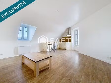 t2 lumineux avec parking à quimper