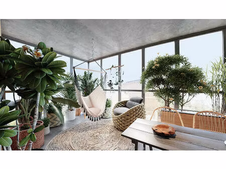 t4 lumineux de 82 m² avec jardin d'hiver de 18 m²