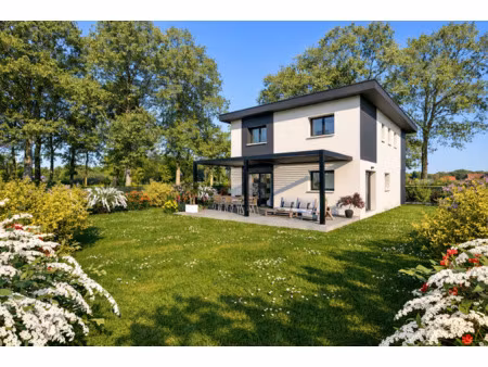 ornex 01210  villa individuelle 141m2  4 chambres  jardin et