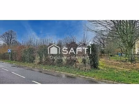 terrain à bâtir 1 940 m² libre de constructeur