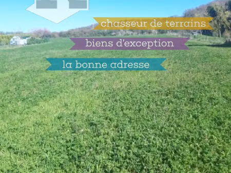 terrain à bâtir 540m² - 12 m de façade