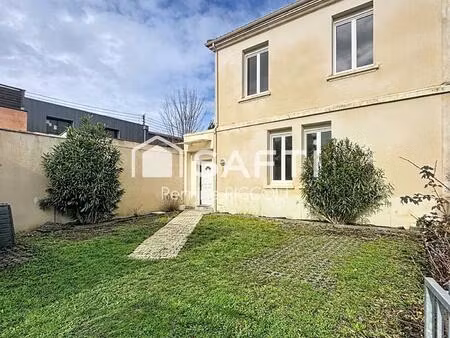 maison de ville t5 quartier villa primerose / parc bordelais: caudéran