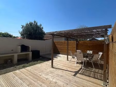 ravissante villa de 92m² entièrement rénovée avec jardin et garage