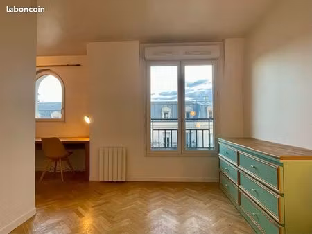 studio meublé très calme – résidence sécurisée – paris 18e
