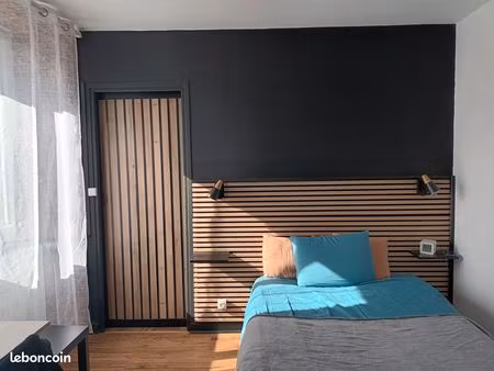 appartement meuble de 35 m2 avec jardin