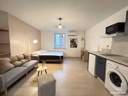 appartement t1 rénové et meublé romans