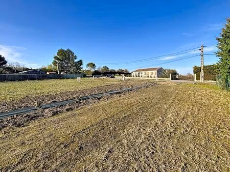 vente terrain 1530 m² villeneuve-lès-montréal (11290)