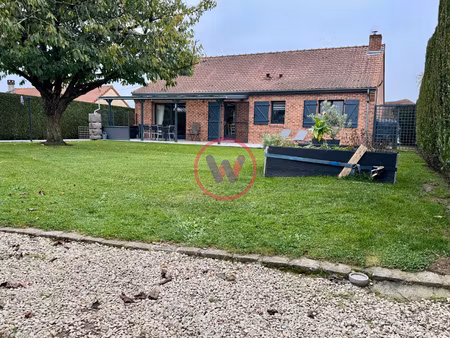 habarcq - beau plain-pied en briques sur sous-sol complet