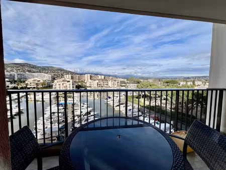 cannes marina o studio vue marina à mandelieu