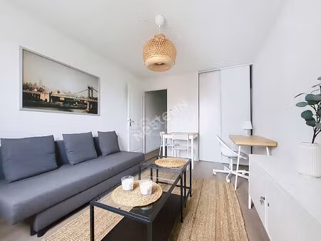 nantes recteur schmitt : exclusivité ! a louer meuble  joli studio de + 19 m² idéal étudia