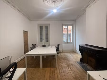 à louer  bureaux 100m²  emplacement premium proche du capitole
