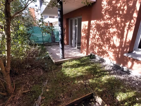 route de seysses : t3 recent avec jardin et parking