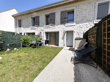 marly-la-ville - vendu loue - duplex de 4 pieces avec jardin