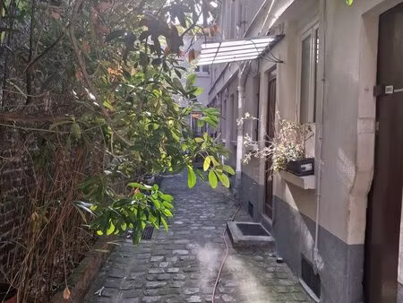 a vendre 2 pieces en rez de jardin vincennes centre ville